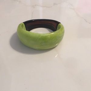 Chunky multicolored bangle